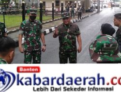 Brigjen TNI Tatang Subarna Tinjau Persiapan Akhir Tempat Gebyar Expo UMKM Banten Dan Pameran Alutsista