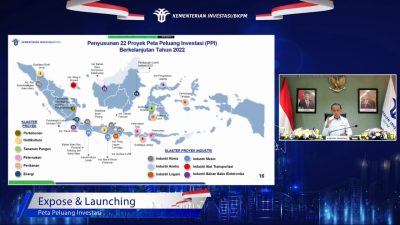 Expose dan Laounching Peta Peluang Investasi