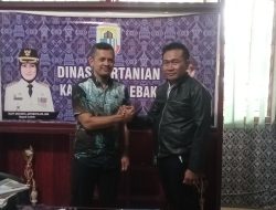 Jalin Silaturahmi, Pemred Kabar Daerah Banten Kunjungi Dinas Pertanian Kabupaten Lebak