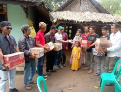 Jurnalis Banten Bersatu Beri Bantuan Sembako Korban Kecelakaan Maut di Kaduoncog – Babakanlor