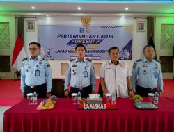 Turnament Catur Antar Napi Sewilayah Banten Resmi Digelar di Lapas Rangkasbitung