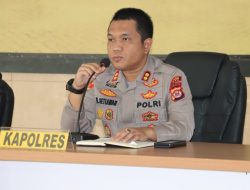 Kapolres Lebak pimpinan Rakor Internal Ops Ketupat Maung 2023 Tingkat Polres Lebak