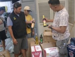 Polres Pandeglang Kembali Amankan Ratusan Botol Miras di Bulan Ramadhan