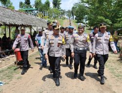 Pastikan Aman, Kapolres Lebak Tinjau Pos Jaga Wisata Ranggawulung dan Pospam Wisata Pemandian Cipanas