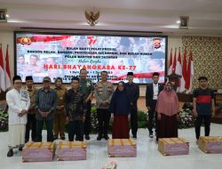 Dalam Rangka Hari Bhayangkara Ke-77, Polda Banten Gelar Bulan Bakti Polri Presisi
