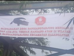 Warga Masyarakat Desa Sangiangtanjung; Tolak Rencana Pembangunan Kandang Ayam Di Blok Hutan Pertanian Kaduhelet.