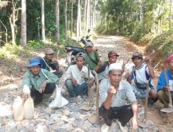 Ormas Lapbas dan Masyarakat Bersenergi Membangun Jalan