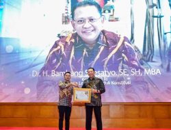 Ketua MPR RI Bamsoet Raih Penghargaan KWP Award 2023 dari Koordinatoriat Wartawan Parlemen