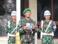 Jabat Irup, Danrem 081/DSJ Bacakan Amanat Kasad Jenderal TNI Agus Subiyanto