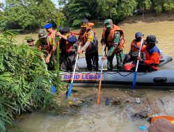 Cegah Banjir, Kapolres Lebak bersama Forkopimda Lebak bersihkan Sampah di Bantaran Sungai Ciujung