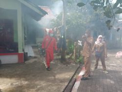 Cegah penularan Demam Berdarah Dengue (DBD) Desa Sindang Mulya dengan Puskesmas laksanakan Fogging