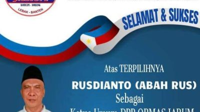 DPP Ormas Jarum Menggelar Milad Ke X Dan Terpilihnya Rusyadianto (Abah Rus) Sebagai Ketua Umum Secara Aklamasi