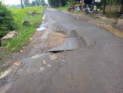 Miris Gorong-Gorong Hampir Ambruk & Jalan rusak, sangat membahayakan Pengendara