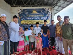 Ramadan Semarak Berbagi, Damai Sekawan Marine Santuni Anak Yatim dan Duafa