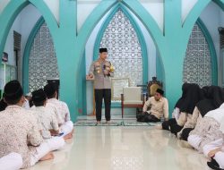 Safari Ramadhan, Kapolres Disambut Ratusan Santri Annuqthah, Pinang Kota Tangerang